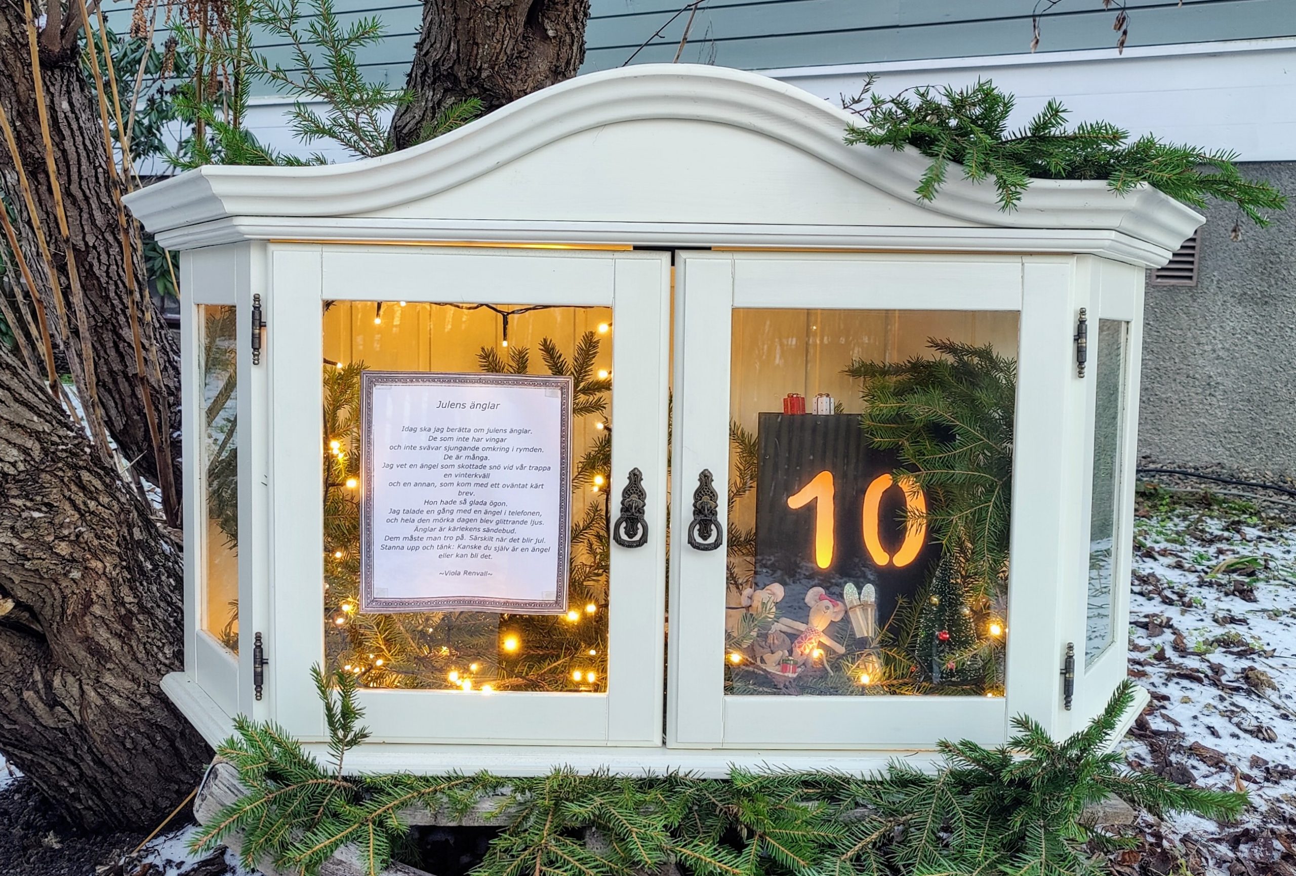 Adventskalender på Gamla Malmen i Pargas